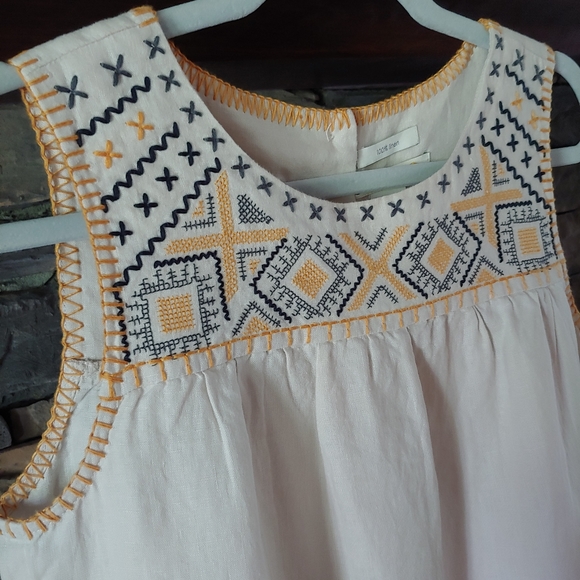 C&C California 100% Linen Dress size XS - Picture 3 of 10